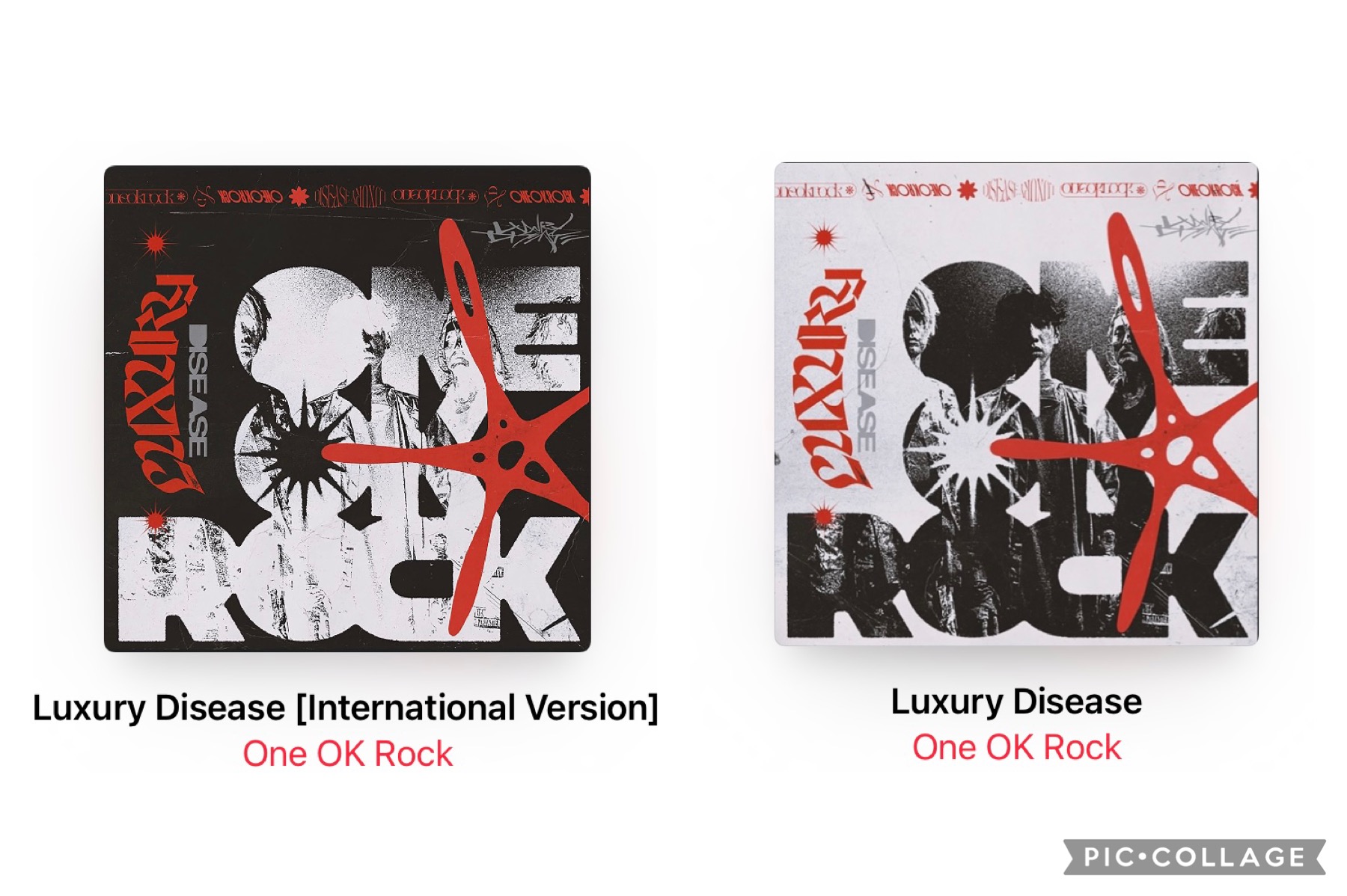 One OK Rockの新譜『Luxury Disease』の国内盤と国際盤を聴き比べると、なるほど贅沢病とは言い得て妙だなと腑に落ちる