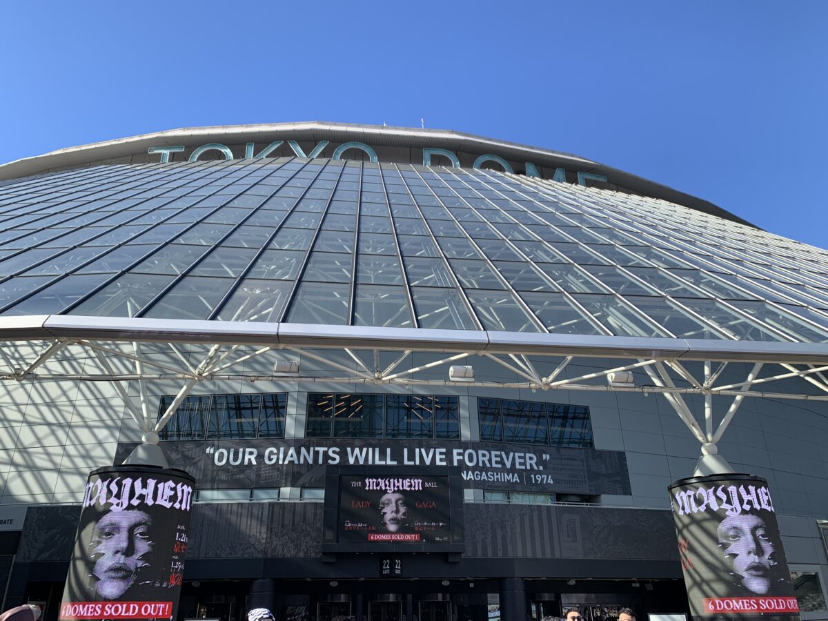 東京ドームでLady GagaのThe Mayhem Ball Tourを観てきた